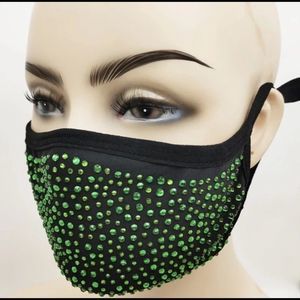 ⭐️ Swarovski Crystal Handmade Face Mask